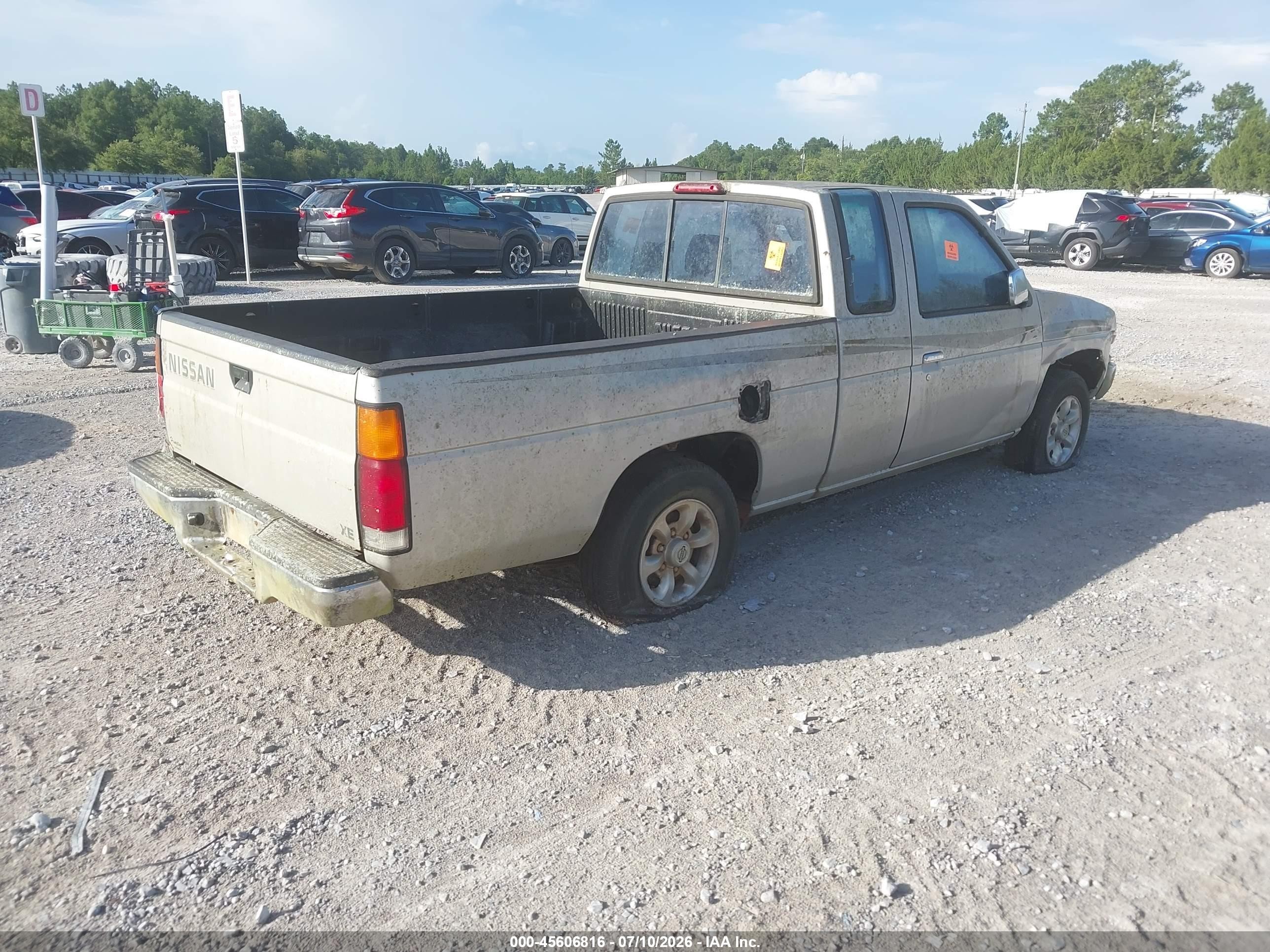 1997 Nissan 4x2 Truck Se/xe Silver vin: 1N6SD16S8VC335909