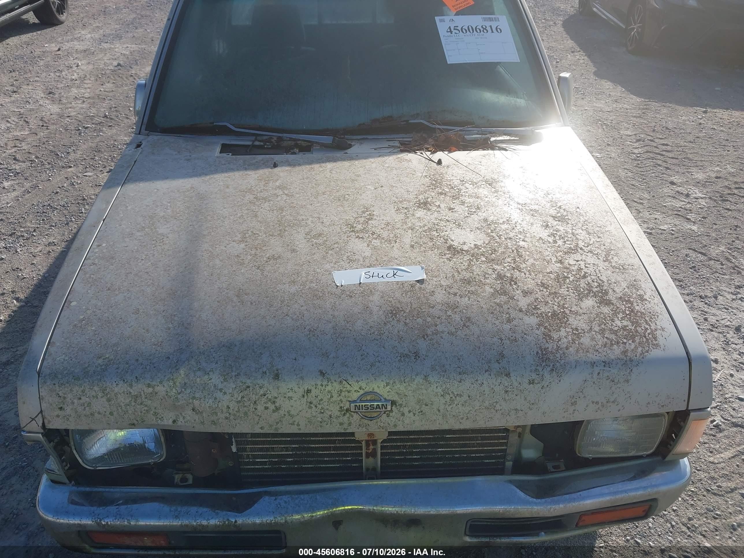 1997 Nissan 4x2 Truck Se/xe Silver vin: 1N6SD16S8VC335909