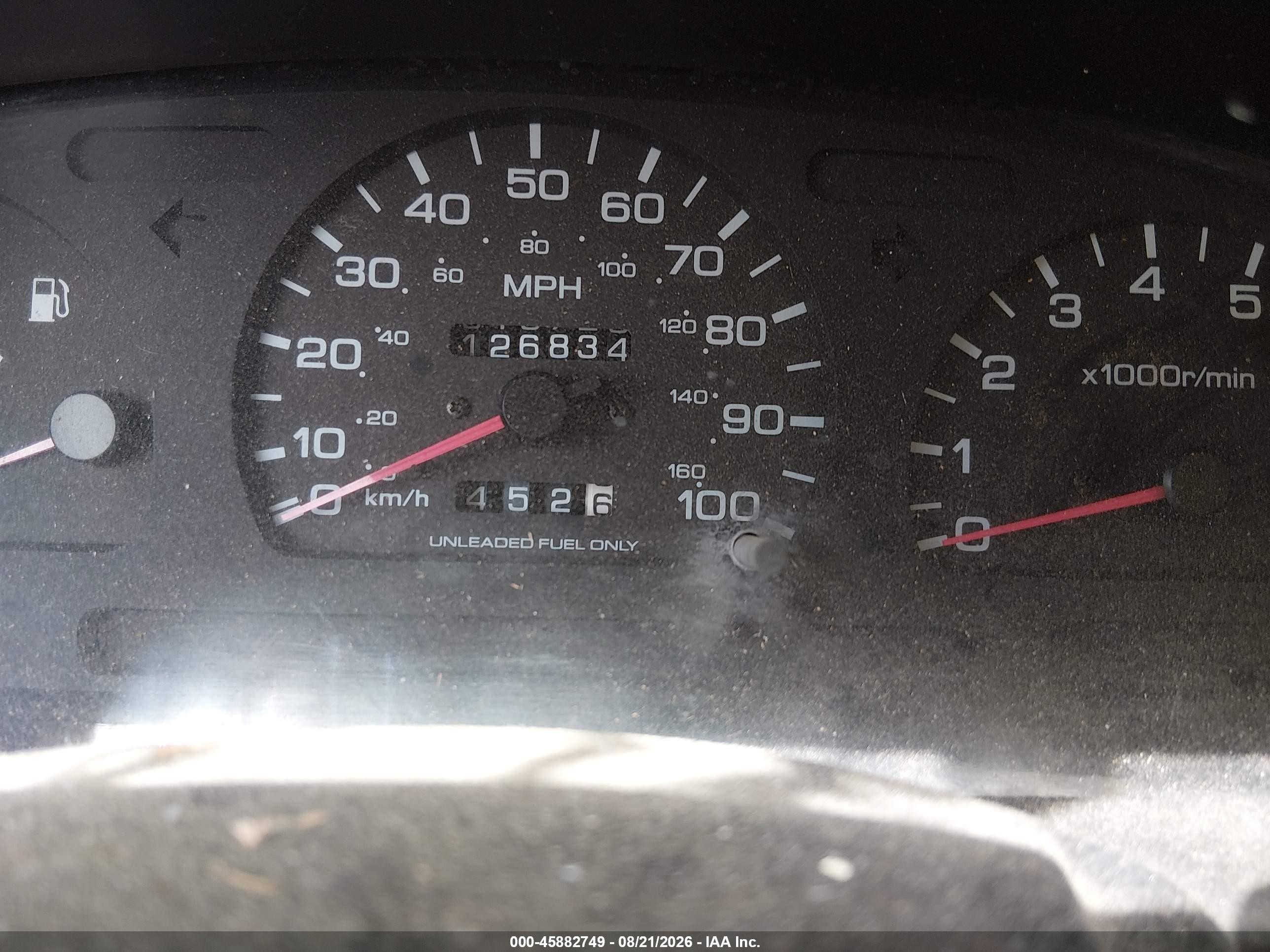 1997 Nissan 4x2 Truck Se/xe Red vin: 1N6SD16S8VC351494