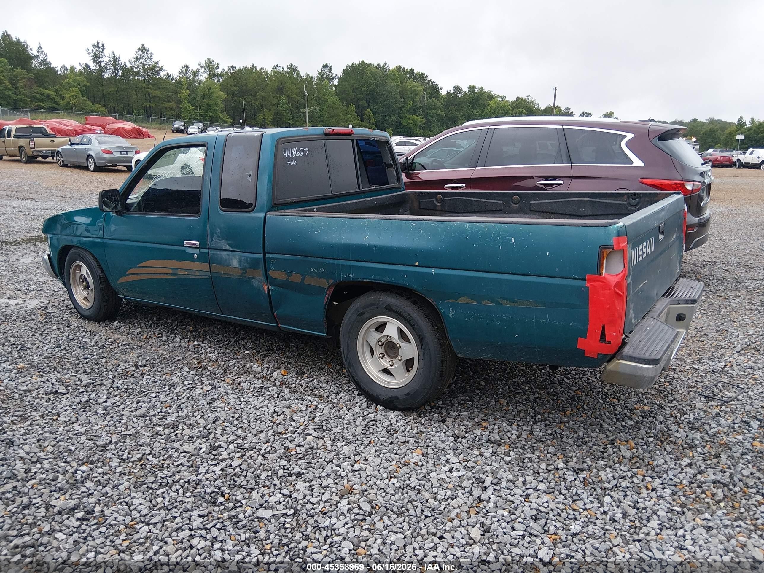 1995 Nissan Truck King Cab Xe Green vin: 1N6SD16SXSC448627
