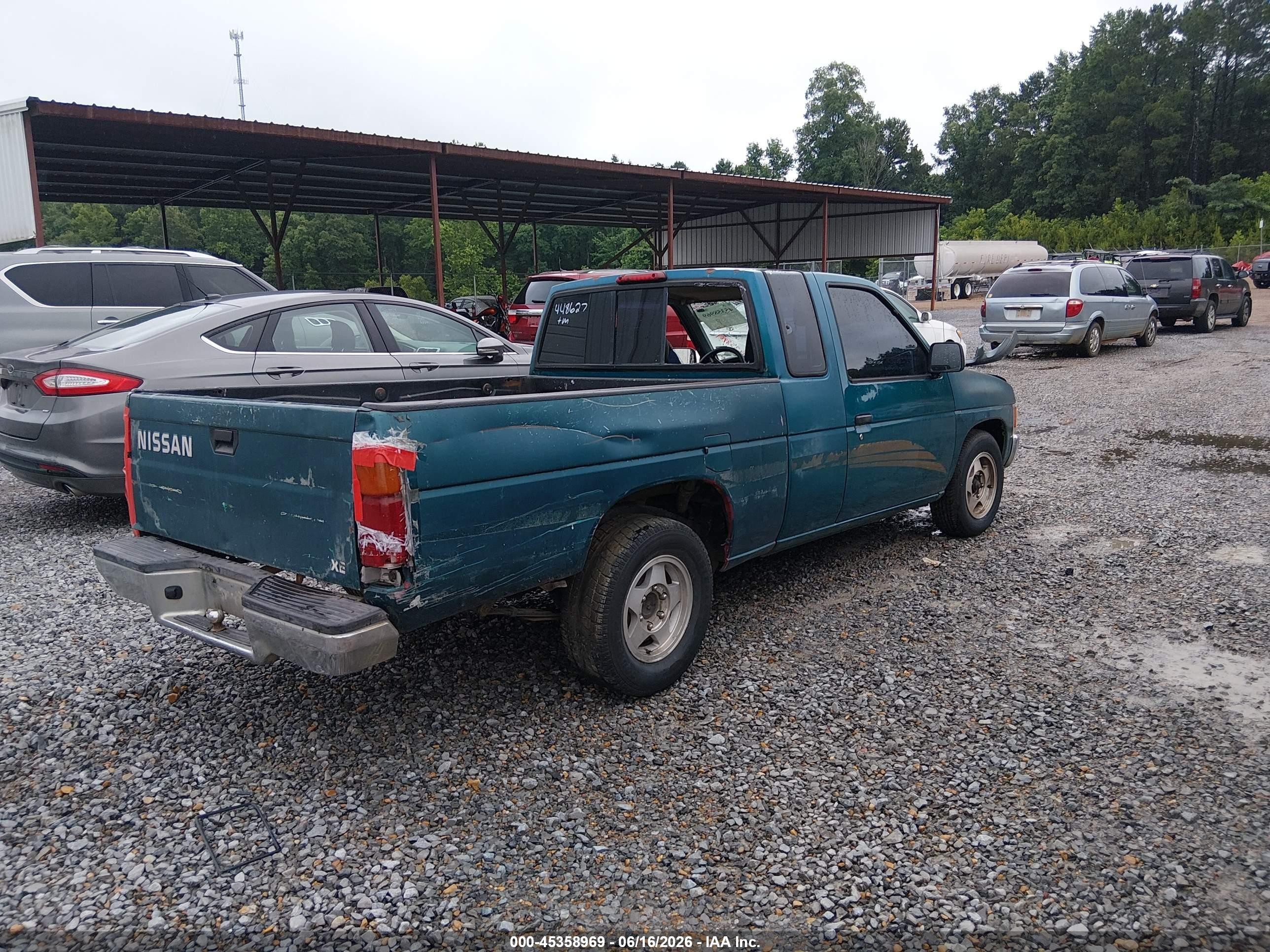 1995 Nissan Truck King Cab Xe Green vin: 1N6SD16SXSC448627