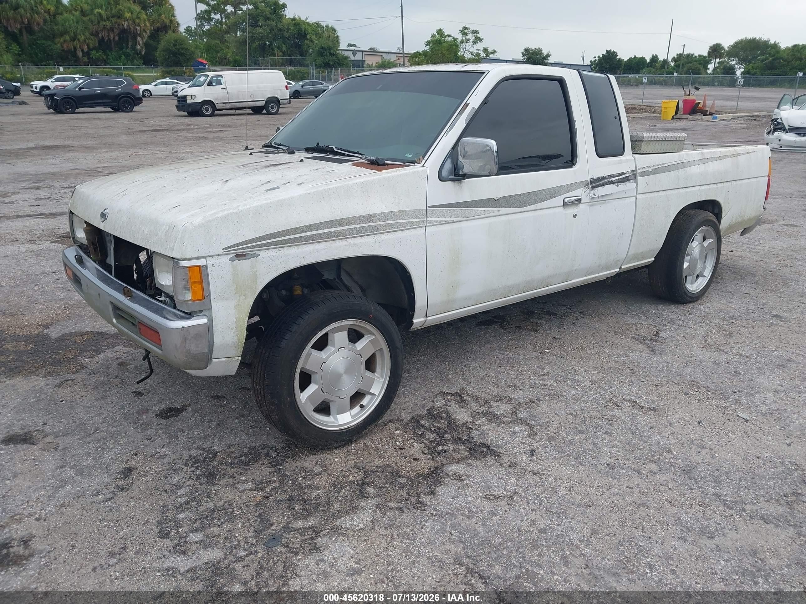 1997 Nissan 4x2 Truck Se/xe White vin: 1N6SD16SXVC374520