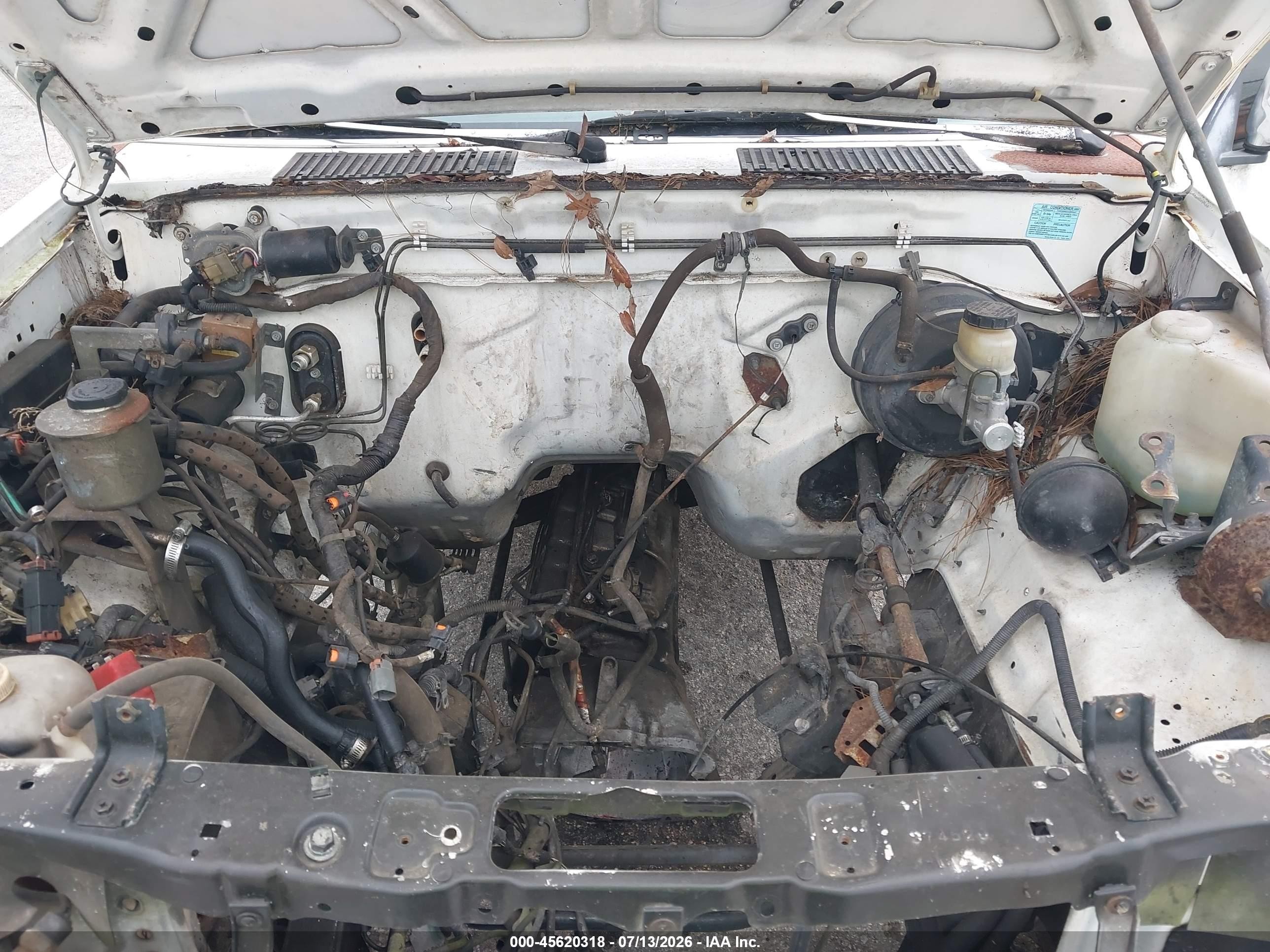 1997 Nissan 4x2 Truck Se/xe White vin: 1N6SD16SXVC374520