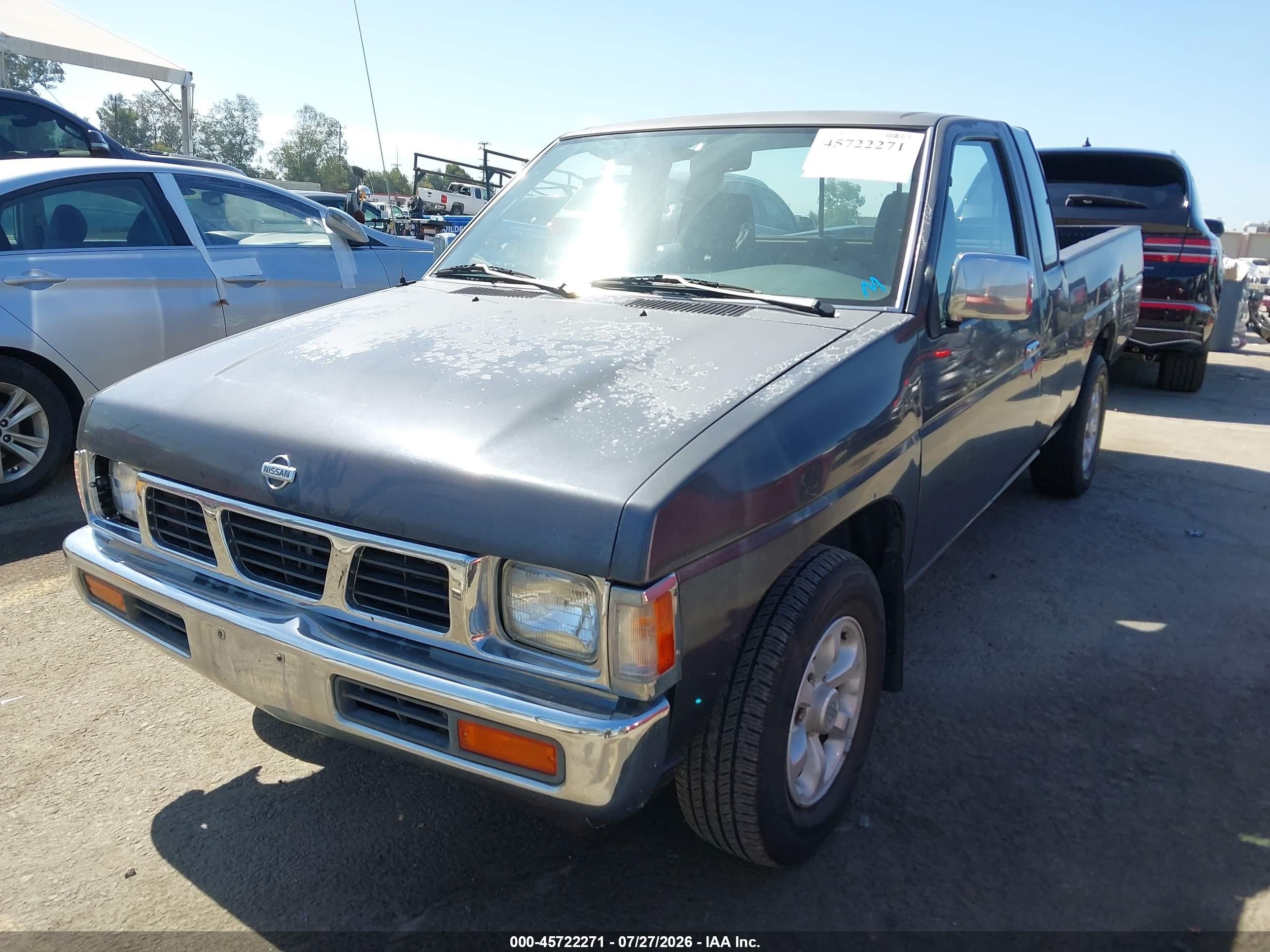 1997 Nissan 4x2 Truck Se/xe Gray vin: 1N6SD16SXVC383816