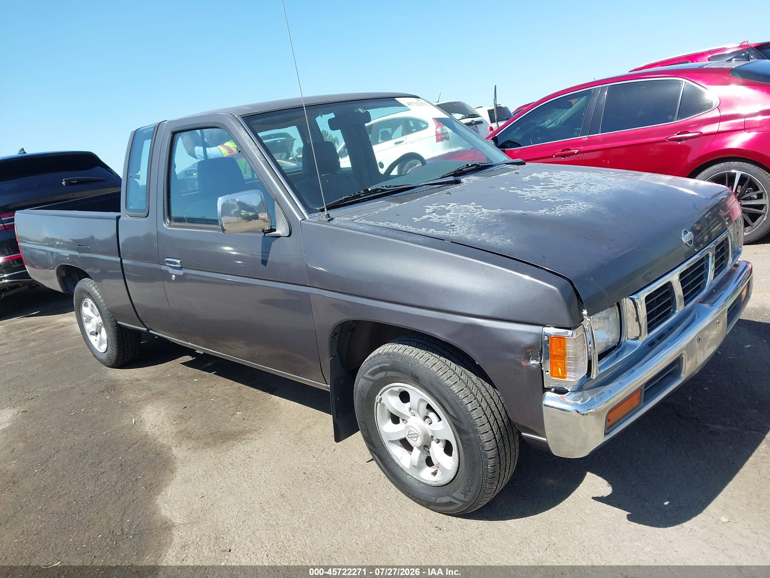 1997 Nissan 4x2 Truck Se/xe Gray vin: 1N6SD16SXVC383816