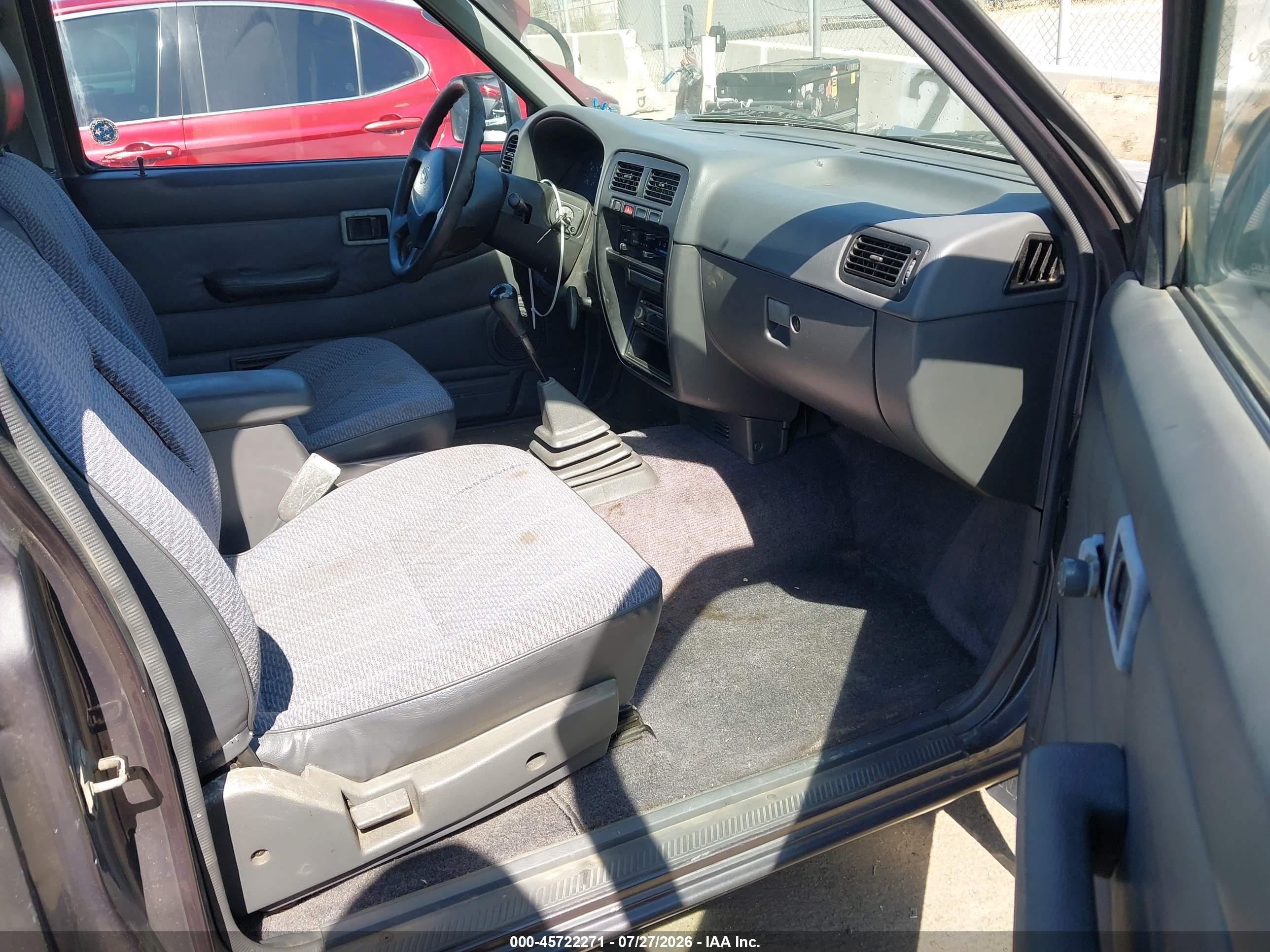 1997 Nissan 4x2 Truck Se/xe Gray vin: 1N6SD16SXVC383816
