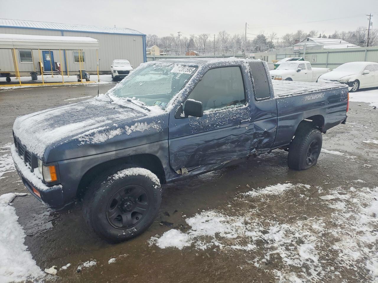 1997 Nissan Truck King Cab Se Blue vin: 1N6SD16Y3VC359247
