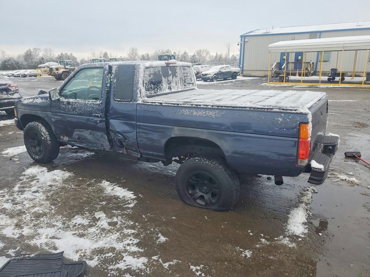 1997 Nissan Truck King Cab Se Blue vin: 1N6SD16Y3VC359247