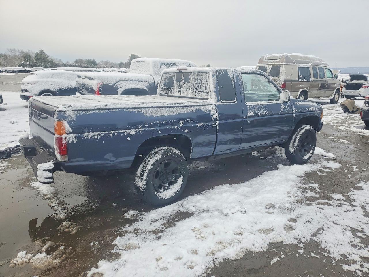 1997 Nissan Truck King Cab Se Blue vin: 1N6SD16Y3VC359247