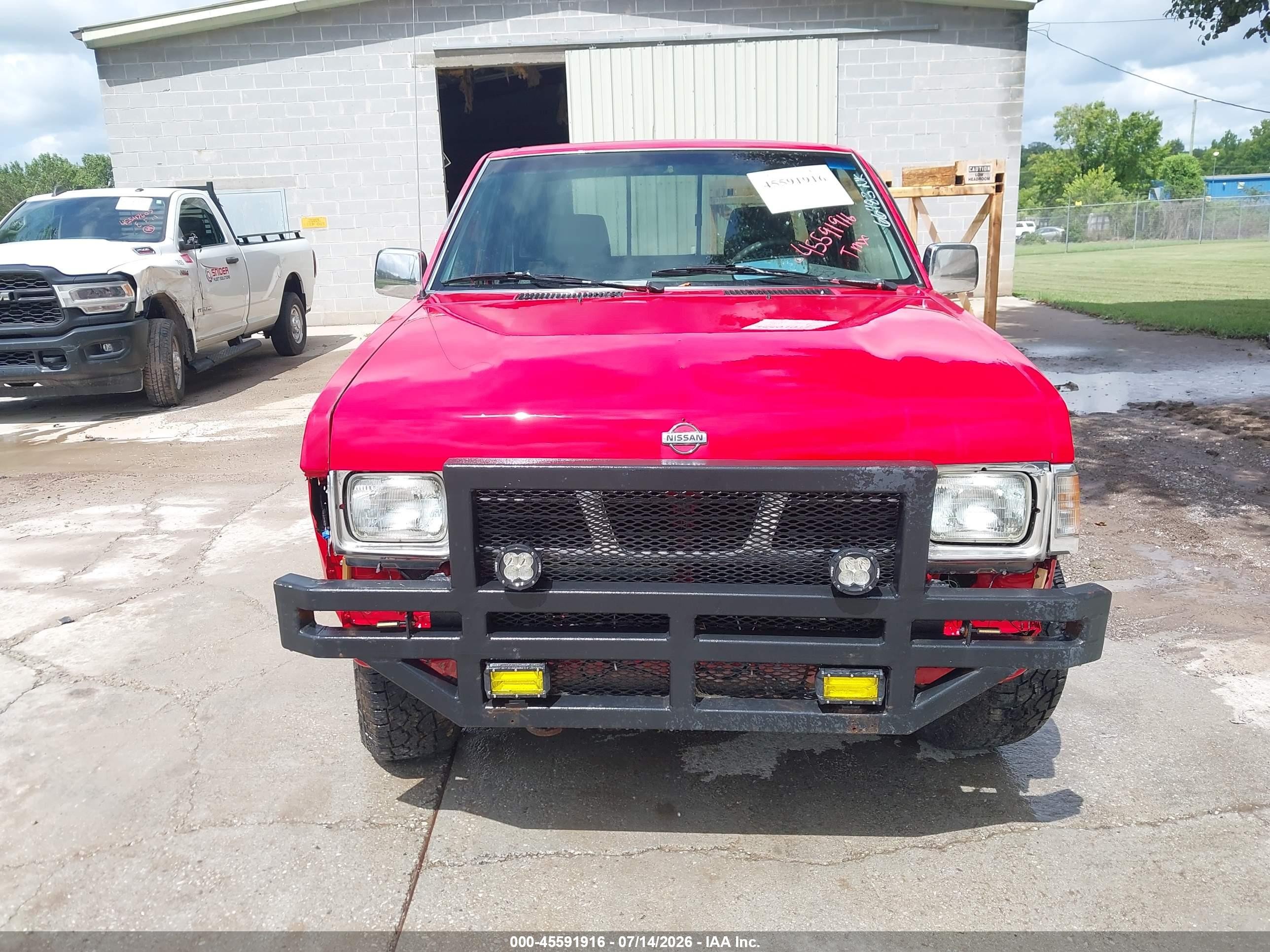 1997 Nissan 4x4 Truck Se/xe Red vin: 1N6SD16Y6VC306283