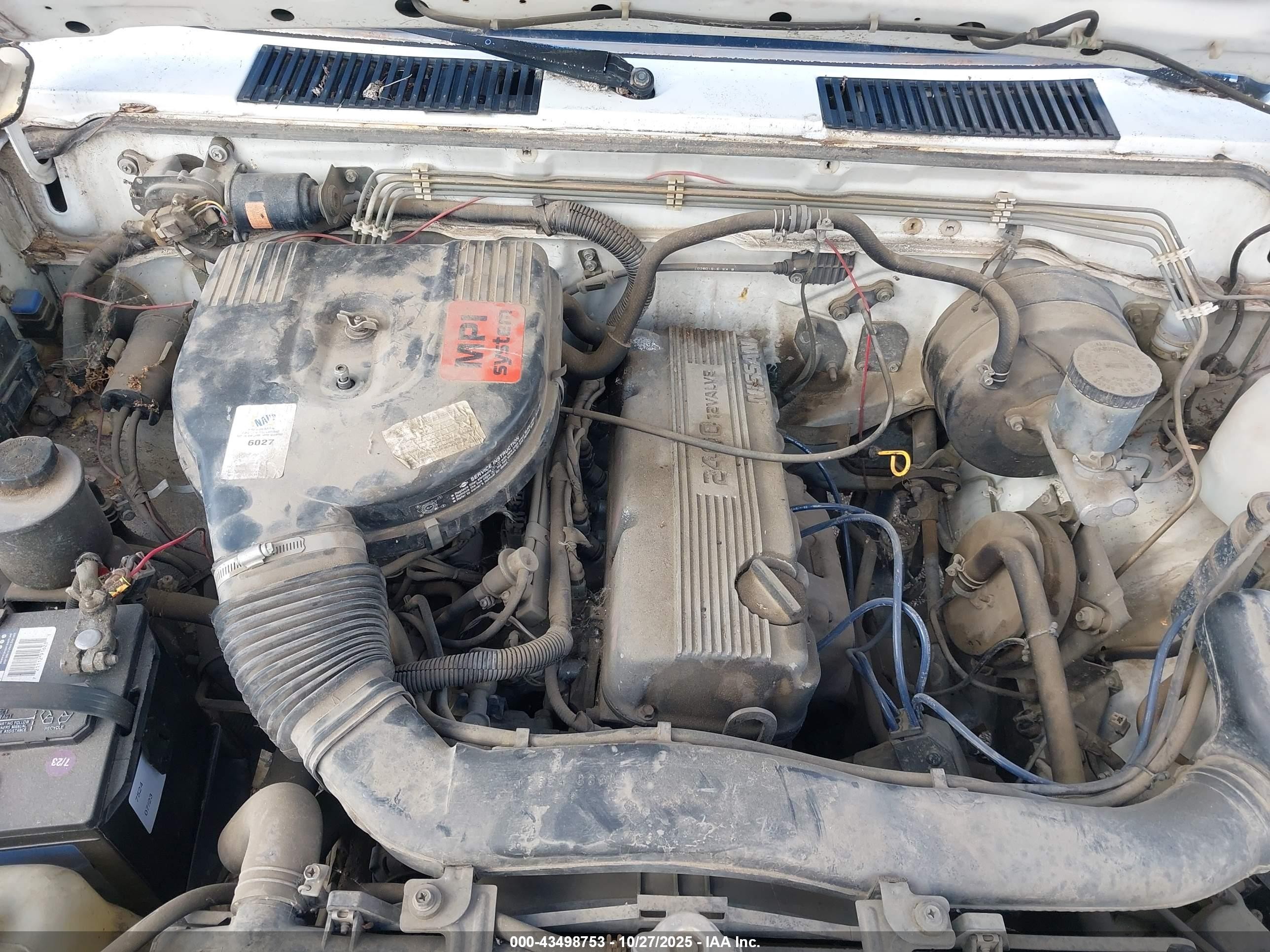 1990 Nissan D21 King Cab White vin: 1N6SD16YXLC342071