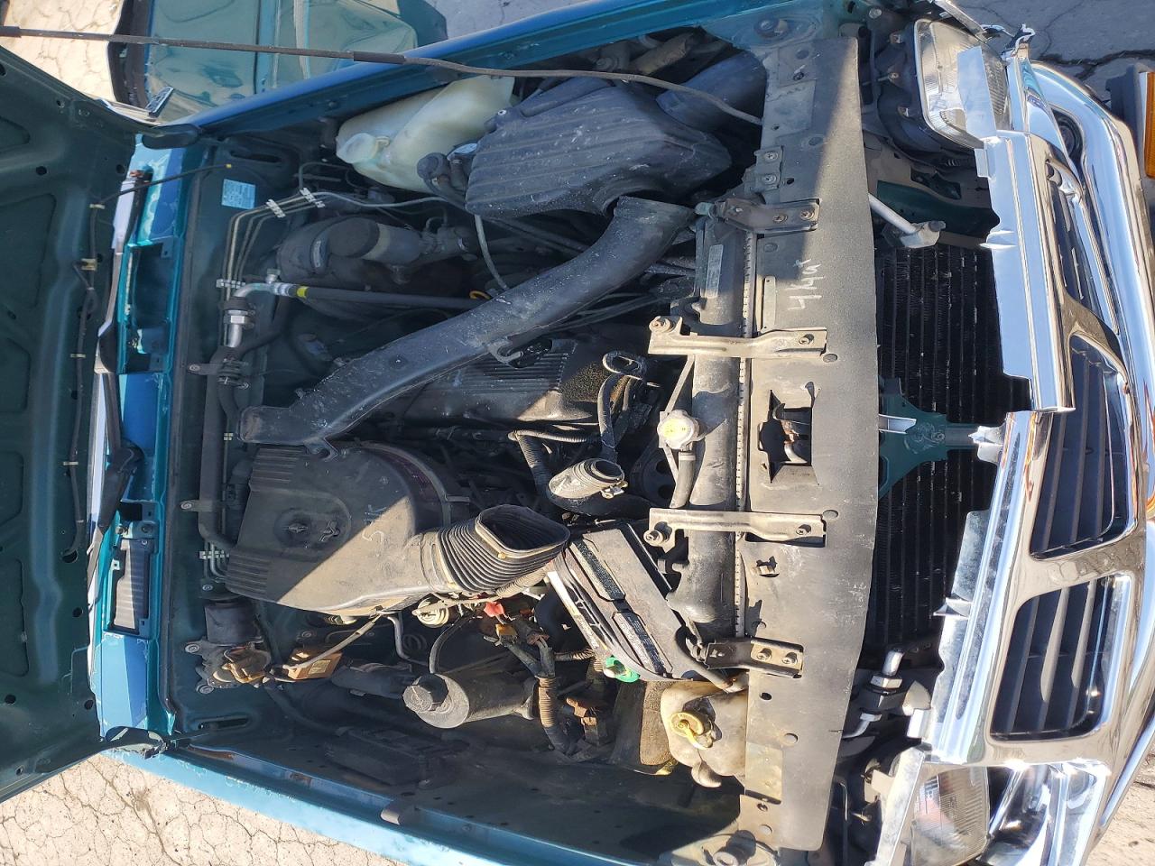 1995 Nissan Truck King Cab Xe Green vin: 1N6SD16YXSC320960