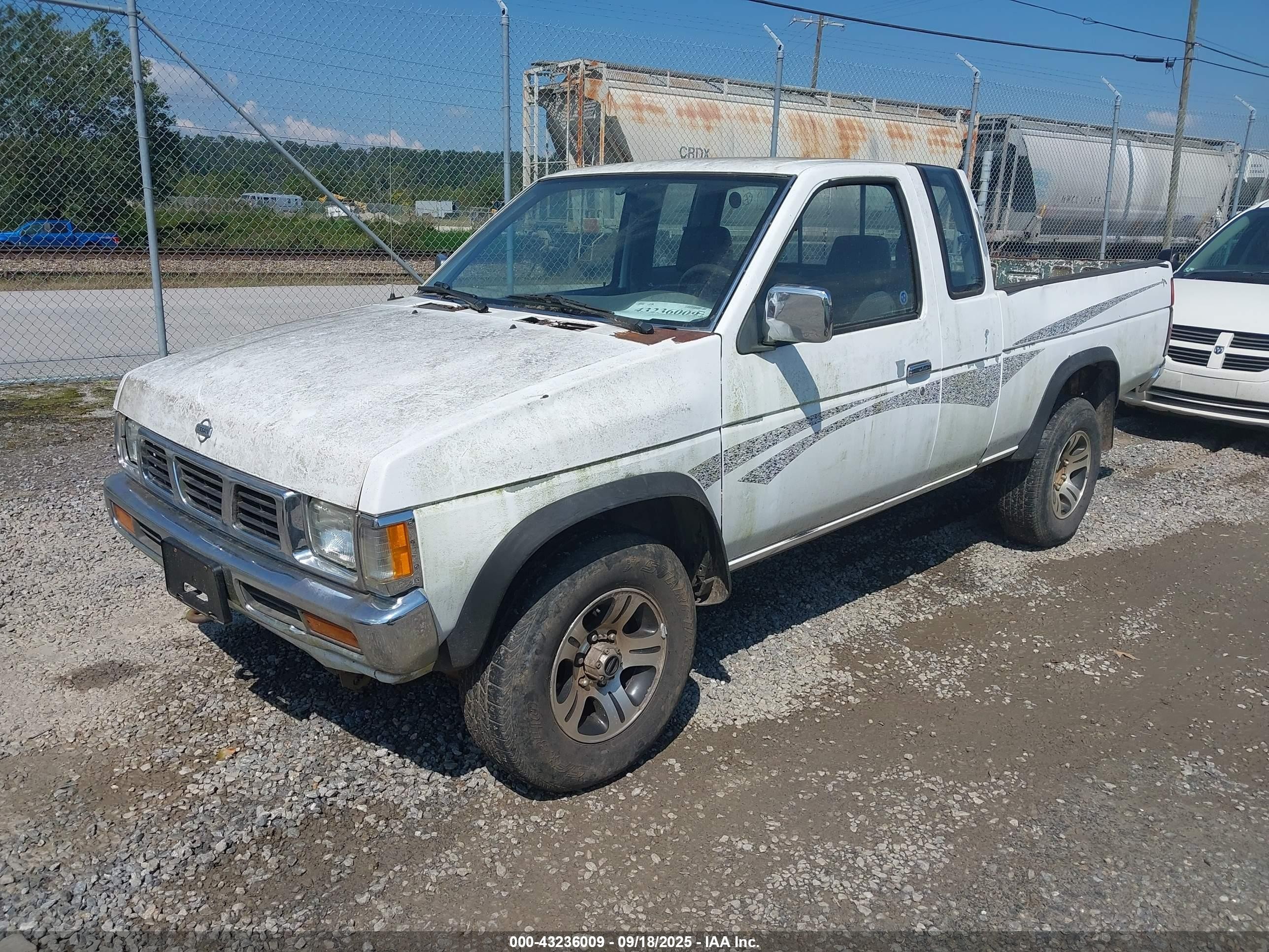 1996 Nissan Truck King Cab Se/king Cab Xe White vin: 1N6SD16YXTC312665