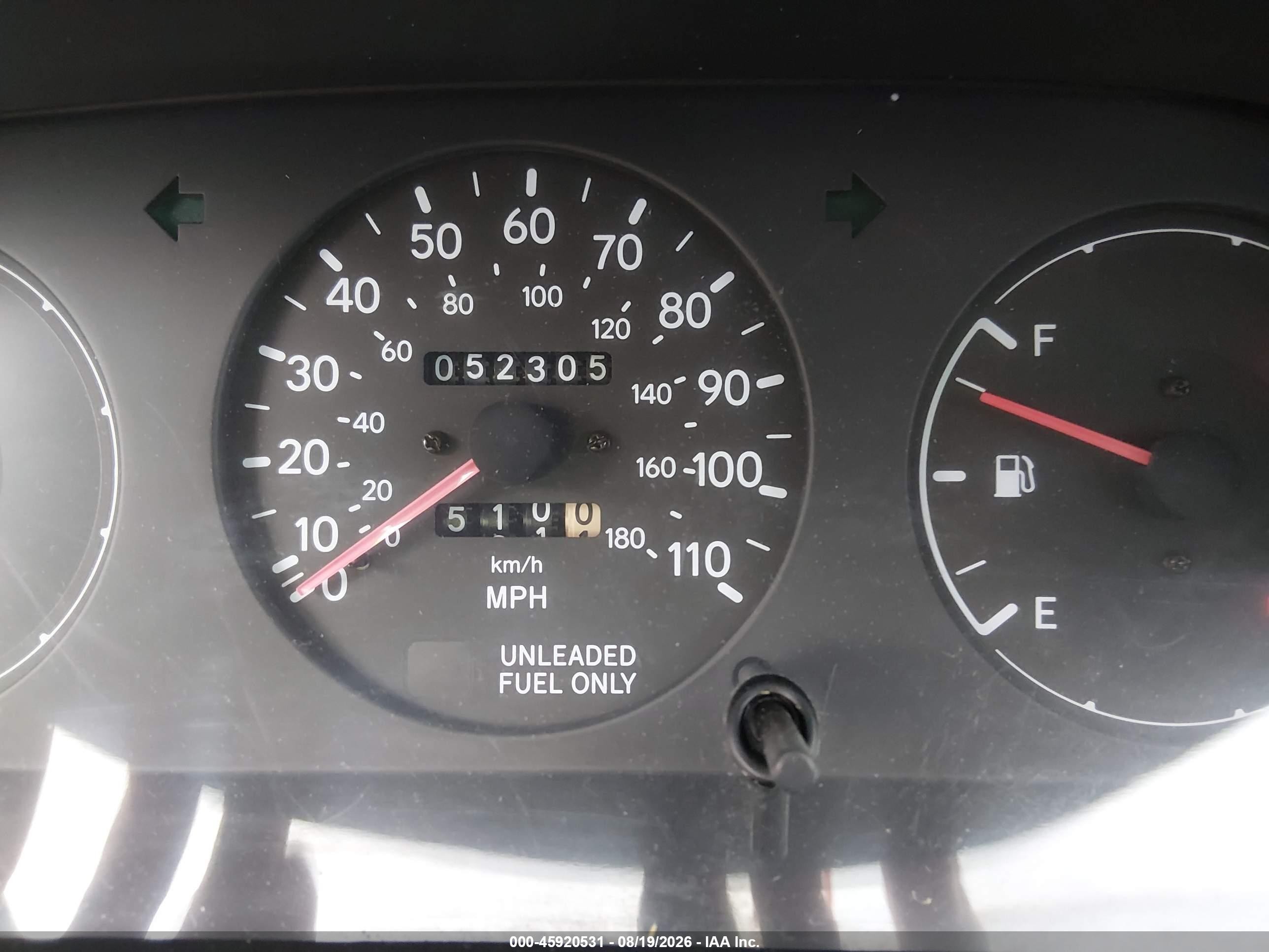 1995 Toyota Corolla   Red vin: 1NXAE04B0SZ351998