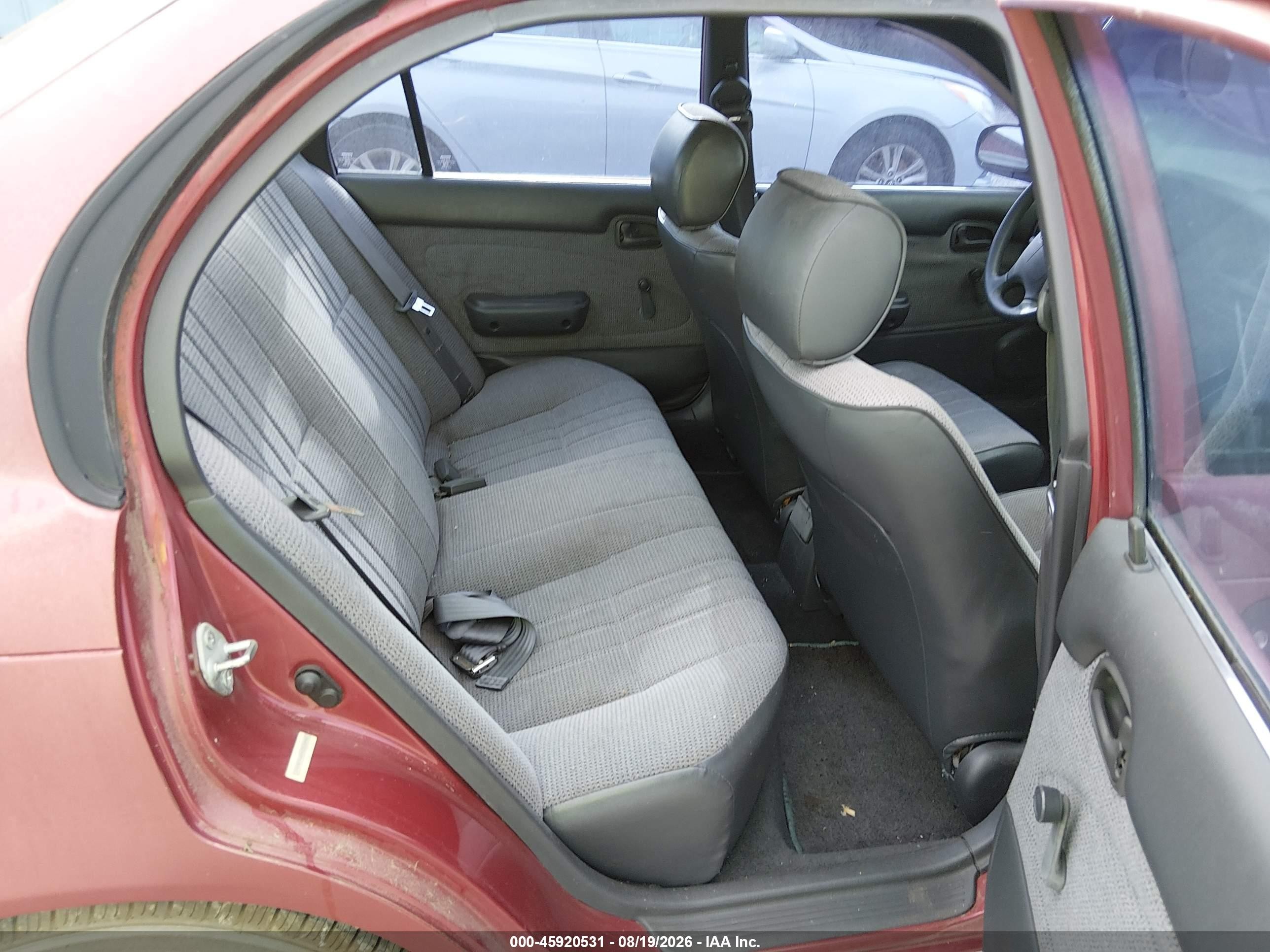 1995 Toyota Corolla   Red vin: 1NXAE04B0SZ351998