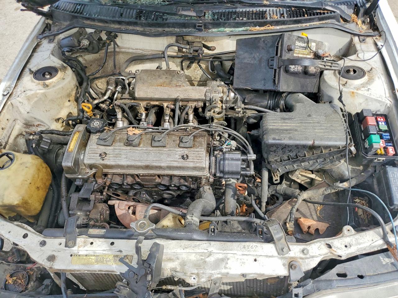 1994 Toyota Corolla Base White vin: 1NXAE04B1RZ118495