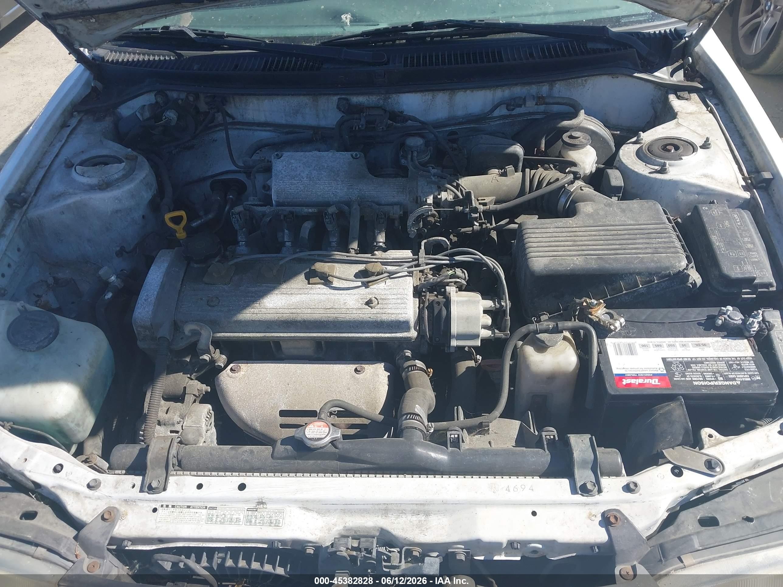 1995 Toyota Corolla   White vin: 1NXAE04B1SZ337558