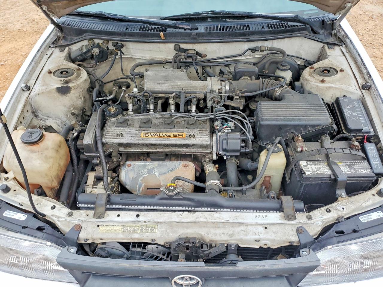 1994 Toyota Corolla Base White vin: 1NXAE04B5RZ151483