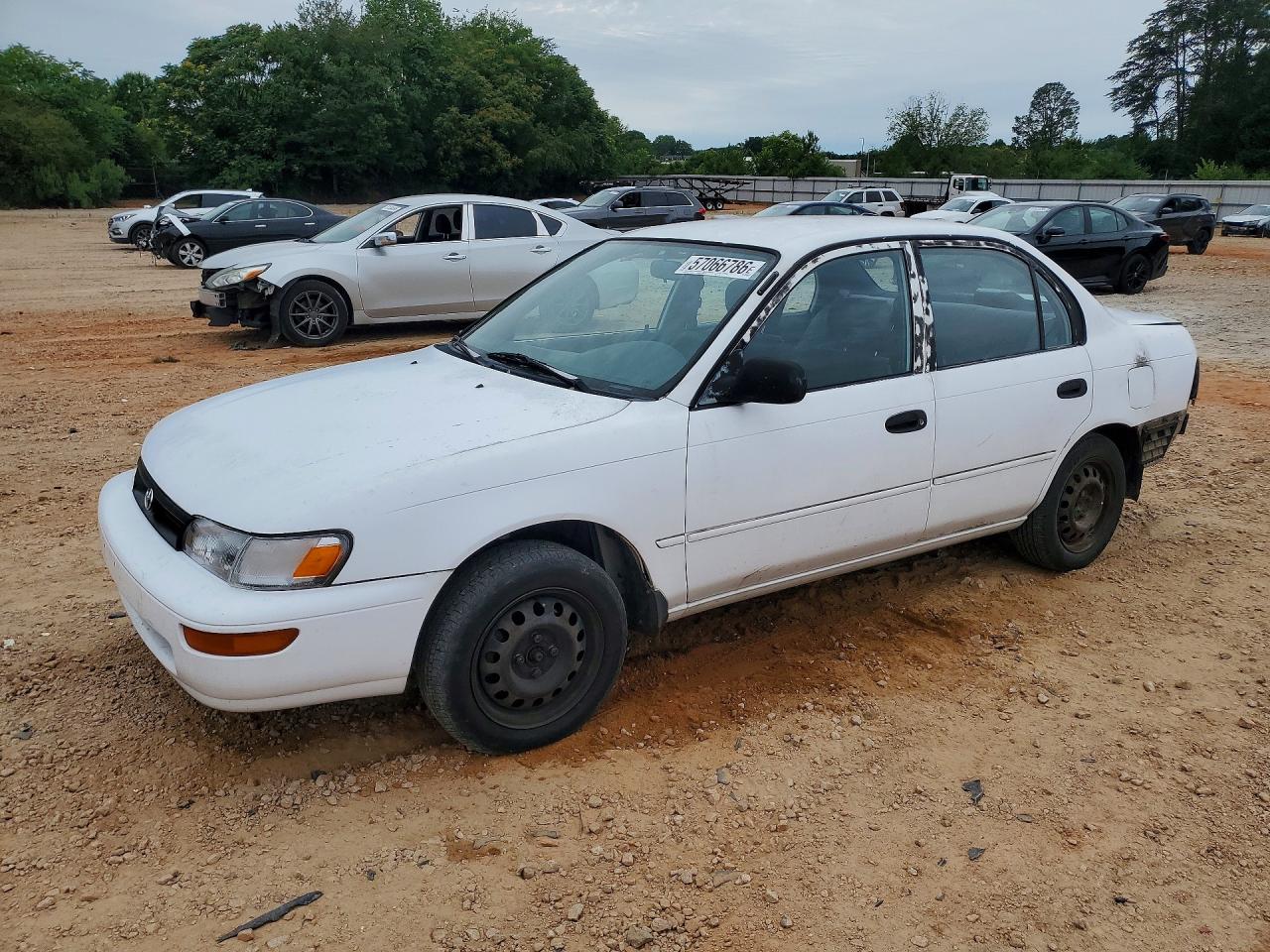1994 Toyota Corolla Base White vin: 1NXAE04B5RZ151483