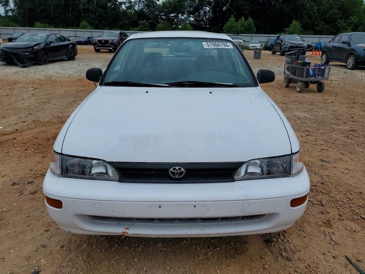 1994 Toyota Corolla Base White vin: 1NXAE04B5RZ151483