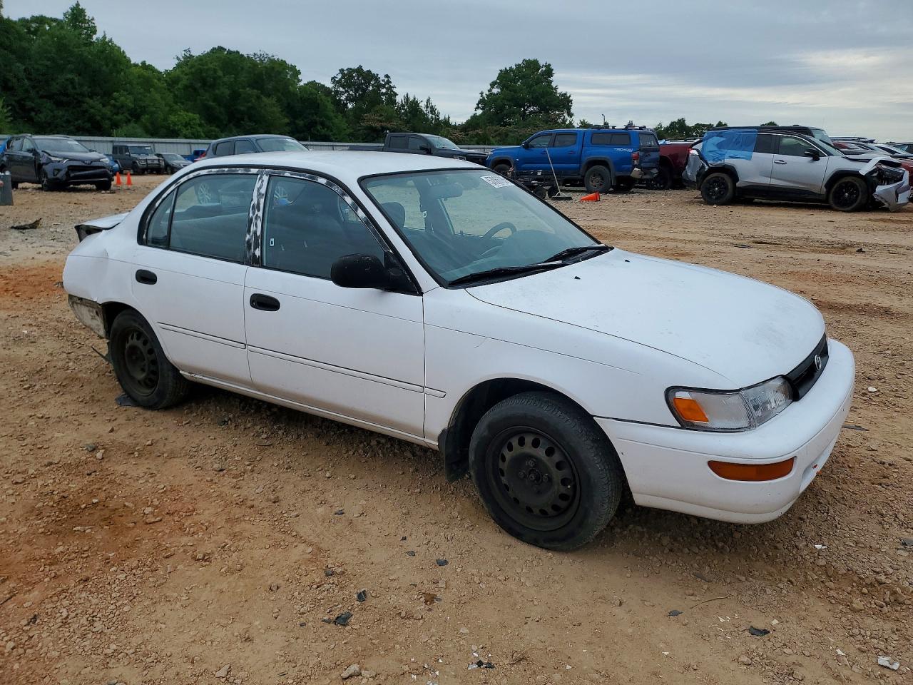 1994 Toyota Corolla Base White vin: 1NXAE04B5RZ151483