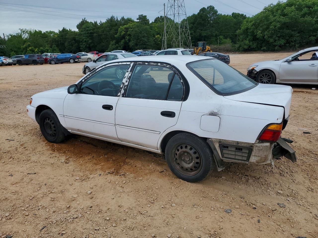 1994 Toyota Corolla Base White vin: 1NXAE04B5RZ151483