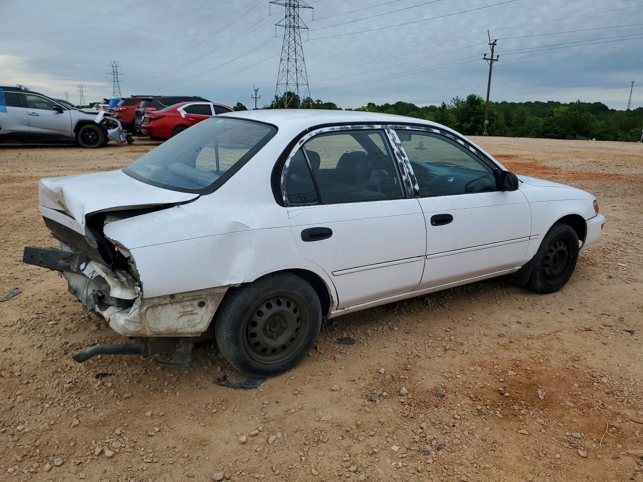 1994 Toyota Corolla Base White vin: 1NXAE04B5RZ151483