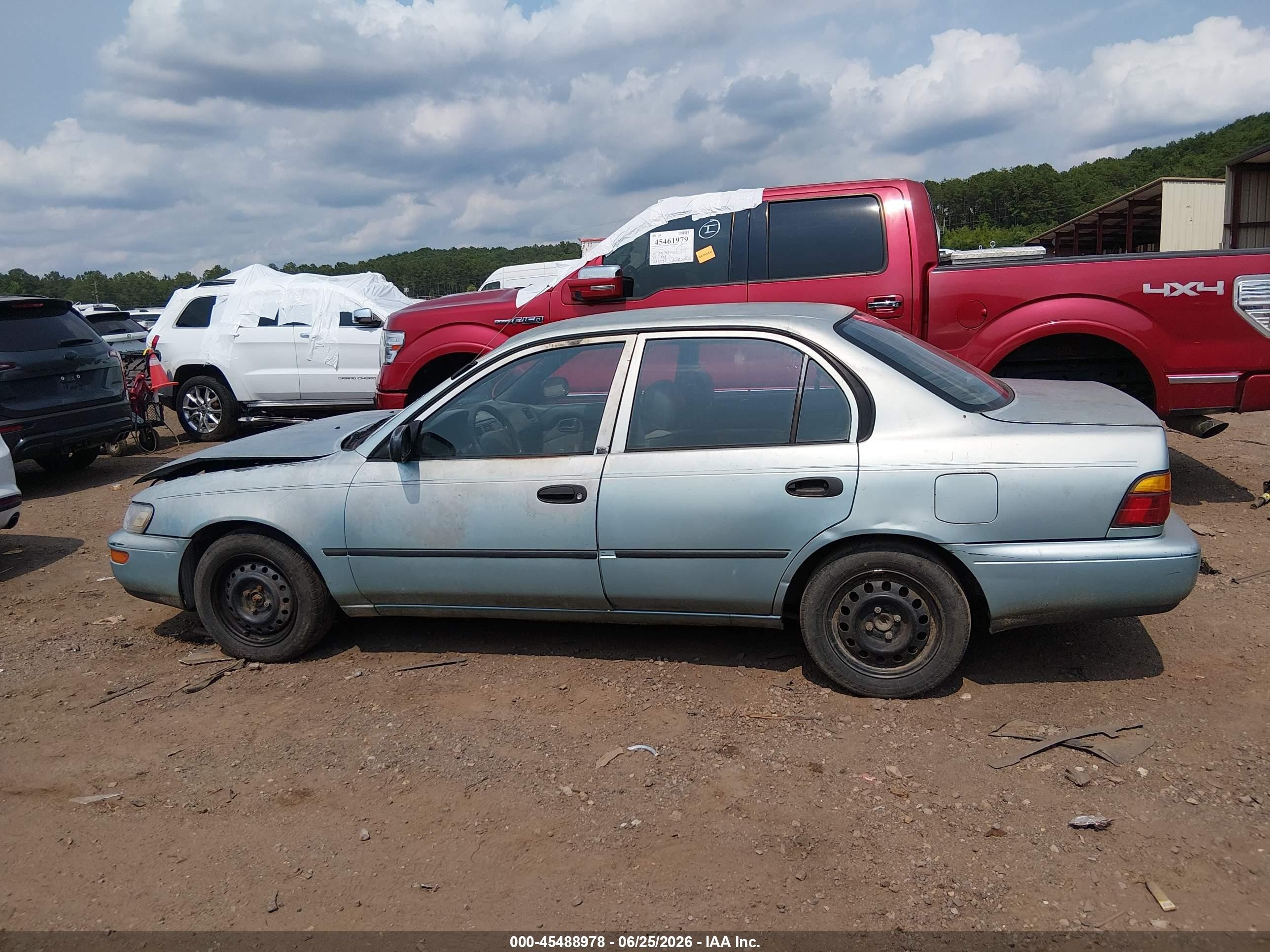 1995 Toyota Corolla   Light Blue vin: 1NXAE04B8SZ245279