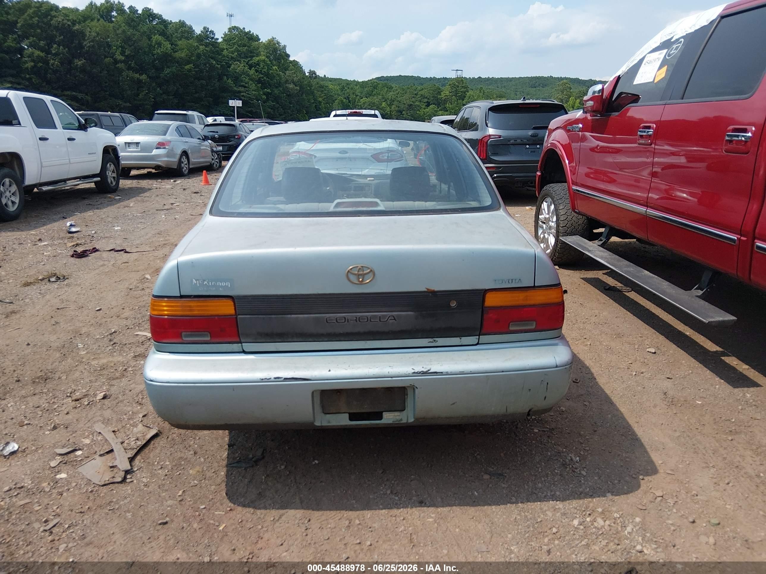 1995 Toyota Corolla   Light Blue vin: 1NXAE04B8SZ245279