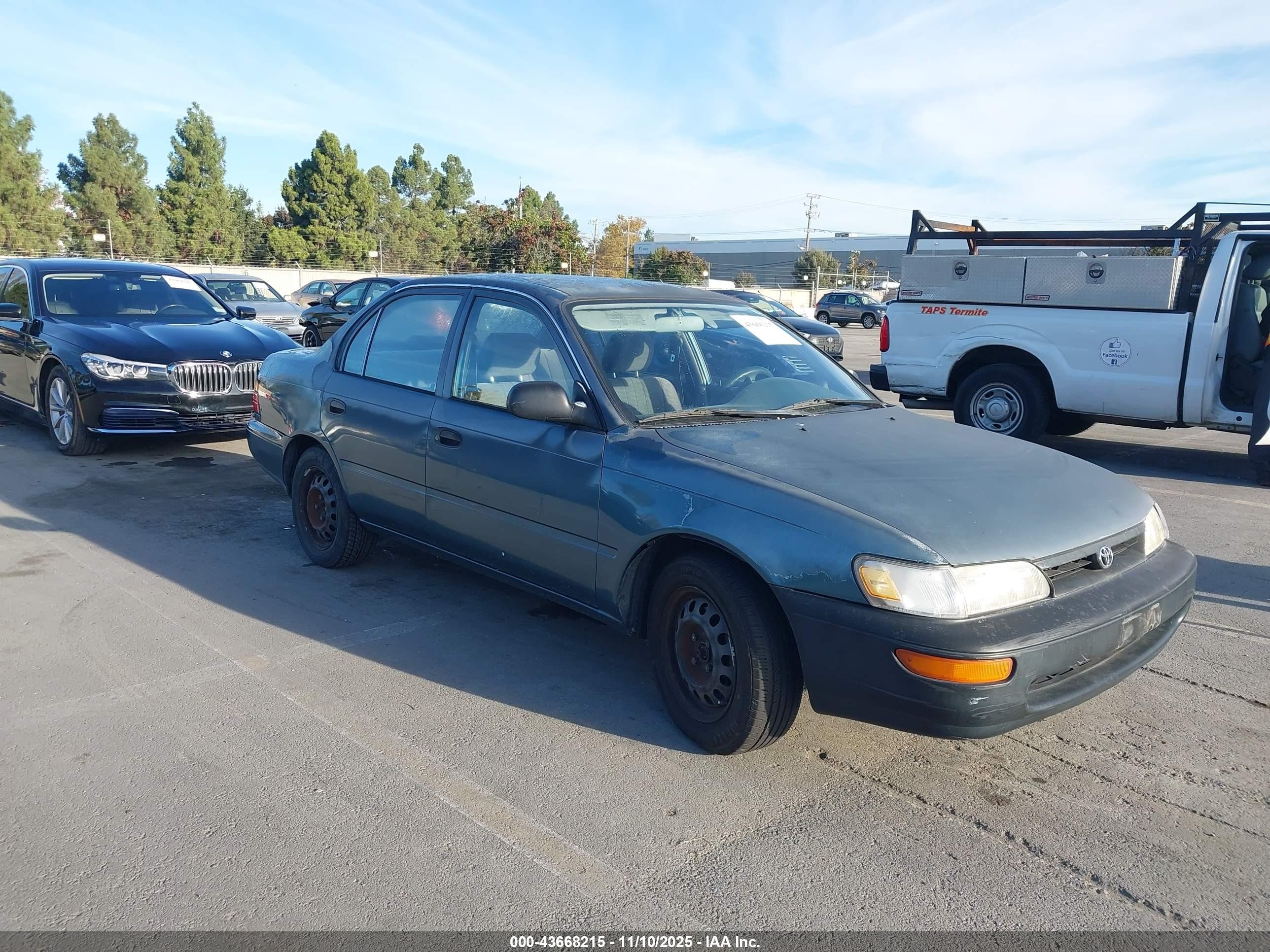1995 Toyota Corolla   Green vin: 1NXAE04BXSZ232808