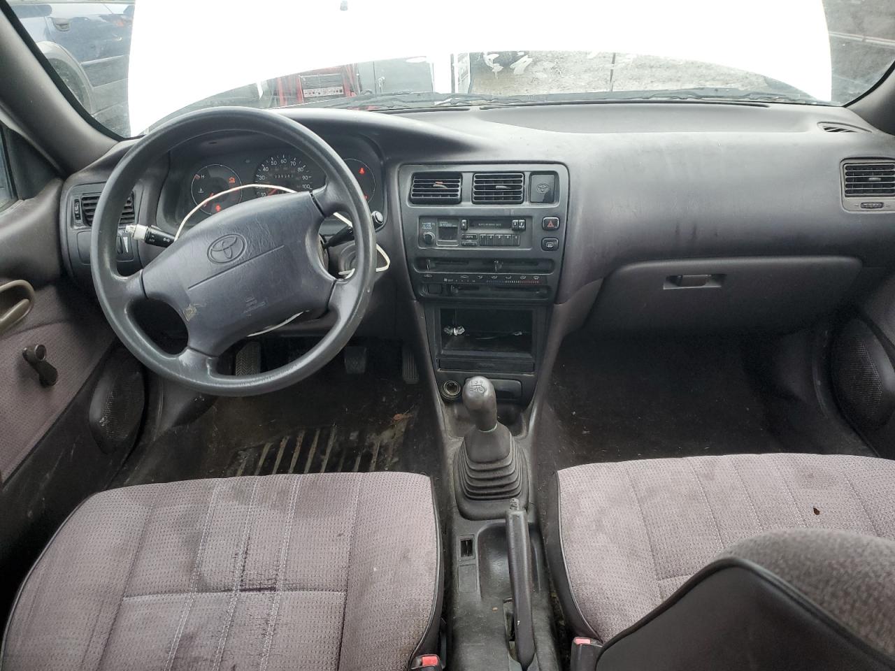 1993 Toyota Corolla White vin: 1NXAE04E1PZ093766