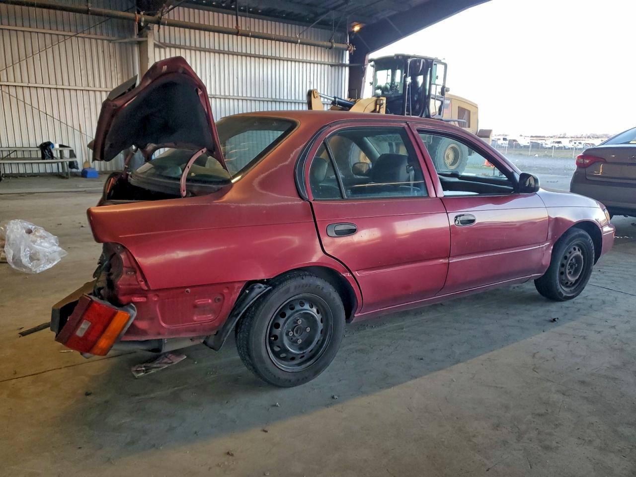 1993 Toyota Corolla Темно-бордовый vin: 1NXAE04E4PZ002621