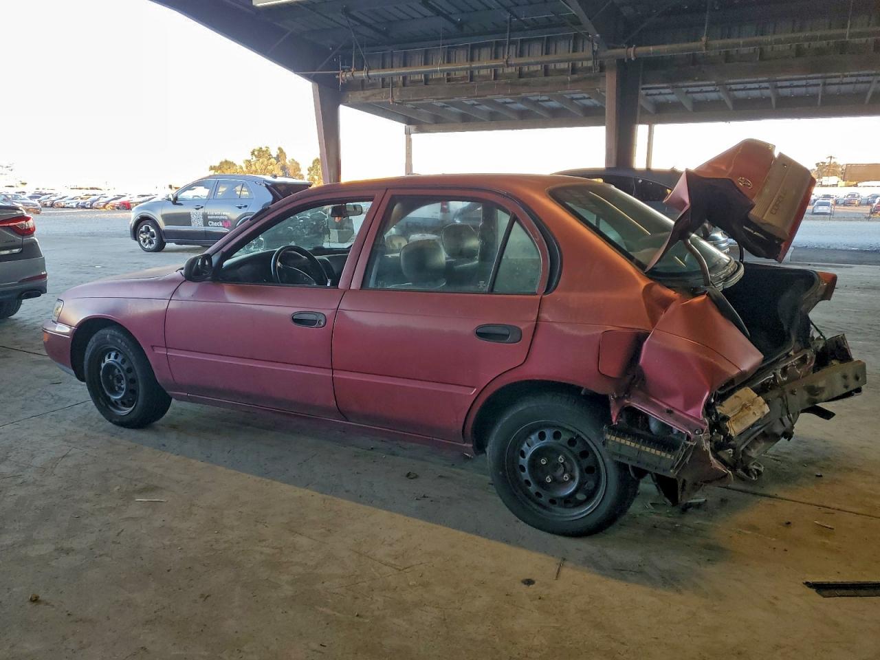 1993 Toyota Corolla Темно-бордовый vin: 1NXAE04E4PZ002621
