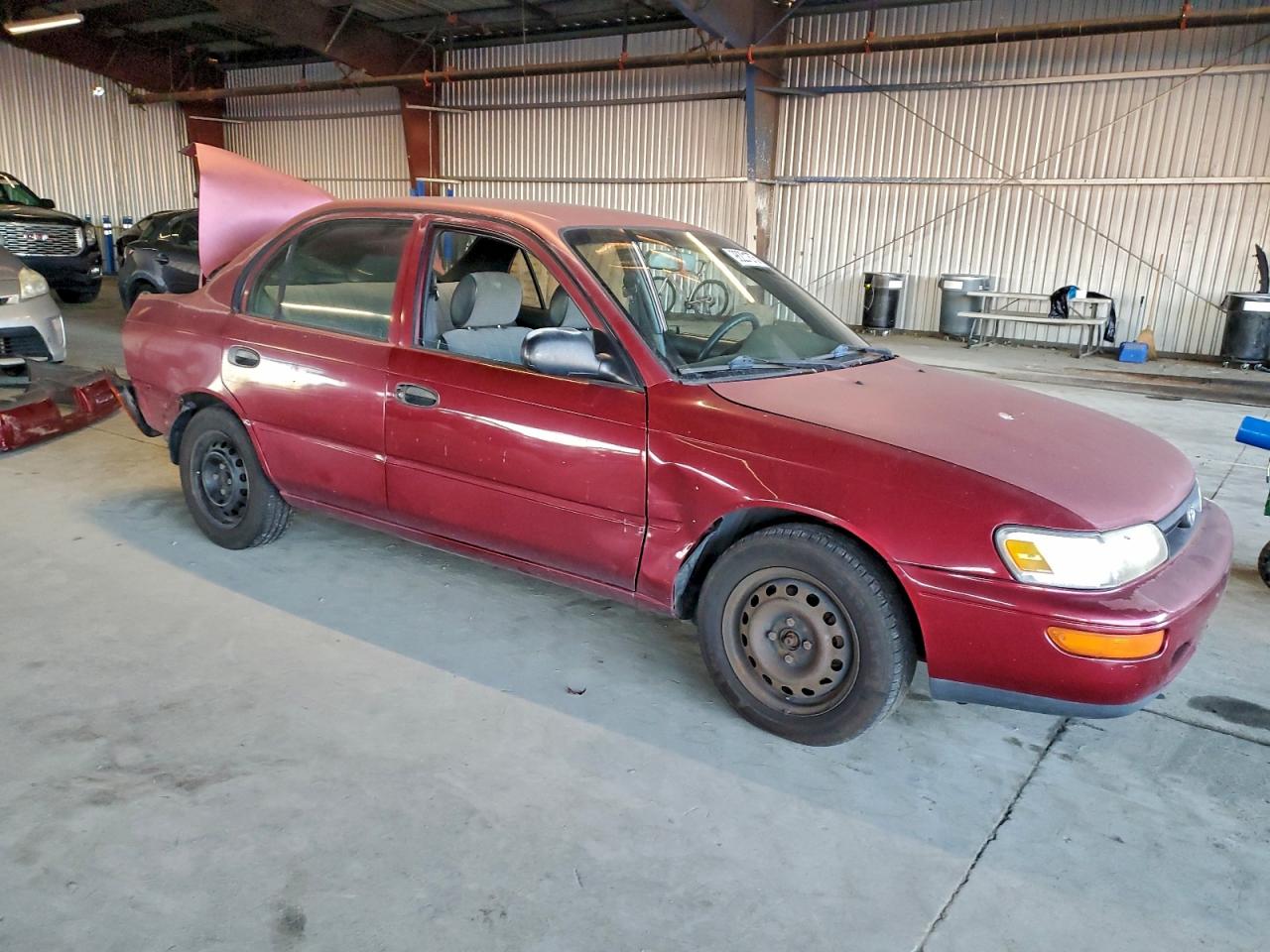 1993 Toyota Corolla Темно-бордовый vin: 1NXAE04E4PZ002621