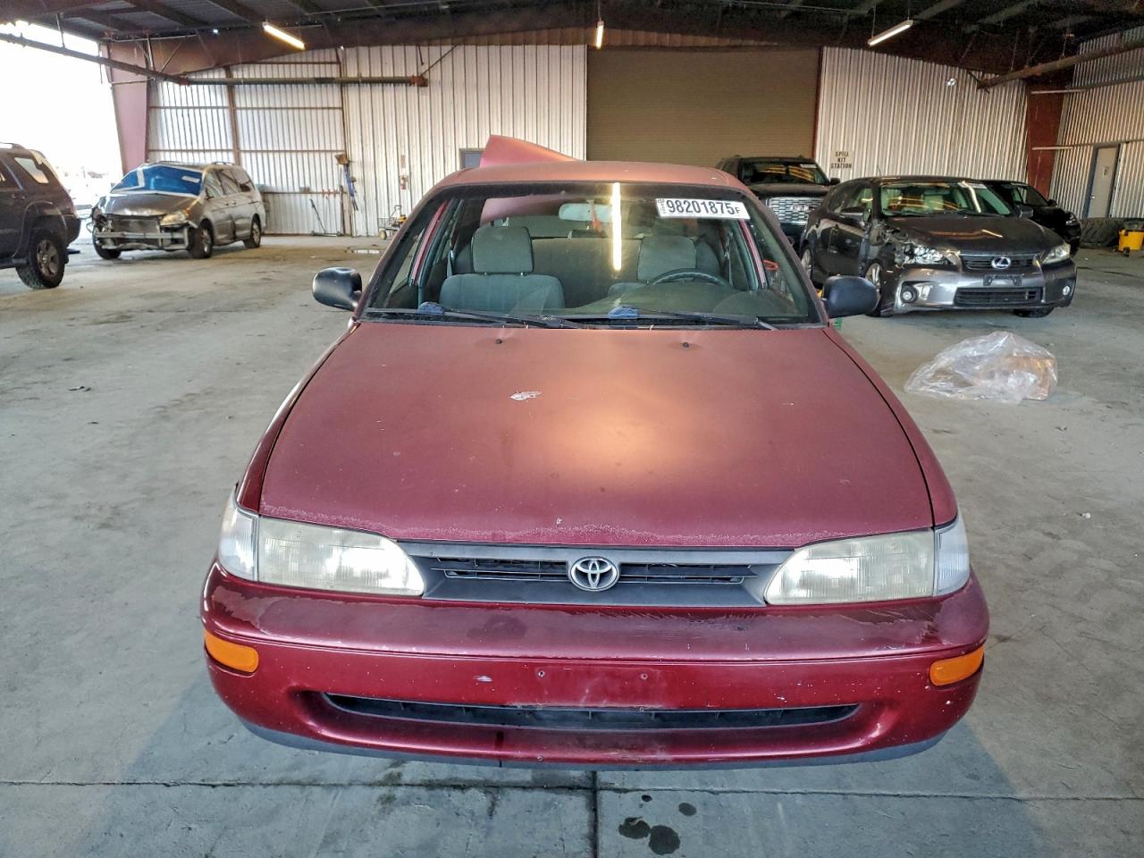 1993 Toyota Corolla Темно-бордовый vin: 1NXAE04E4PZ002621