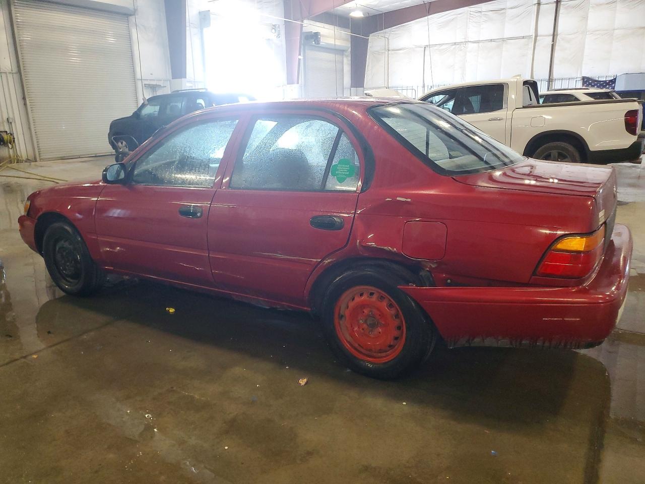 1993 Toyota Corolla Base Maroon vin: 1NXAE04E5PZ033862