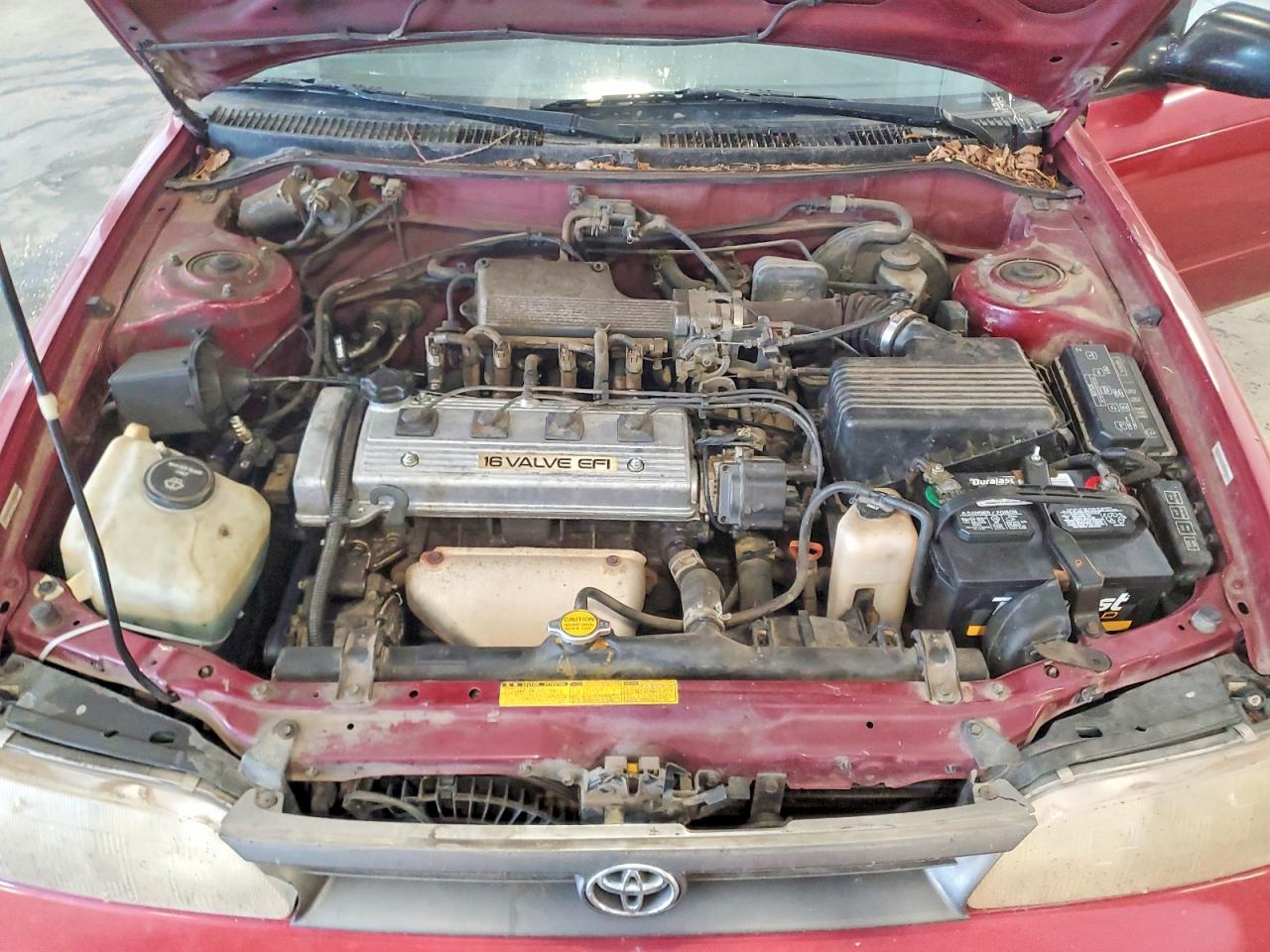 1993 Toyota Corolla Base Maroon vin: 1NXAE04E5PZ033862