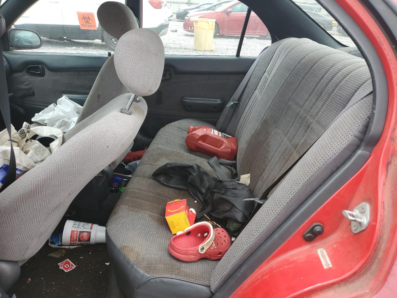 1993 Toyota Corolla Красный vin: 1NXAE04E9PZ090808