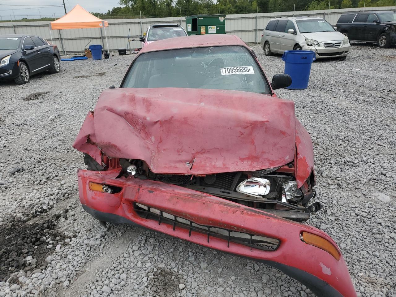 1993 Toyota Corolla Красный vin: 1NXAE04E9PZ090808