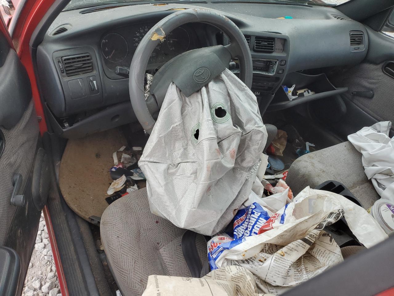 1993 Toyota Corolla Красный vin: 1NXAE04E9PZ090808