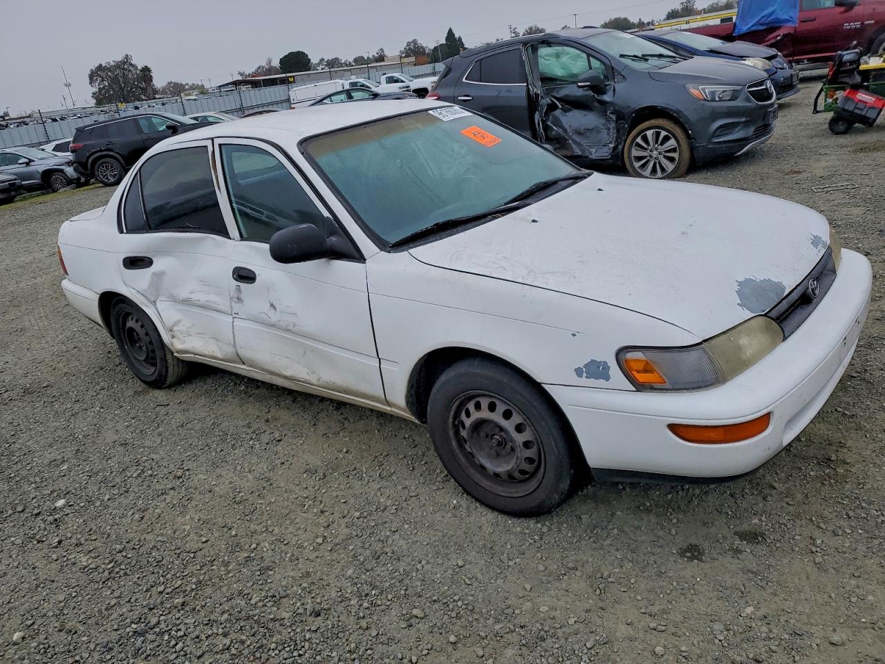 1993 Toyota Corolla Белый vin: 1NXAE04EXPZ045666