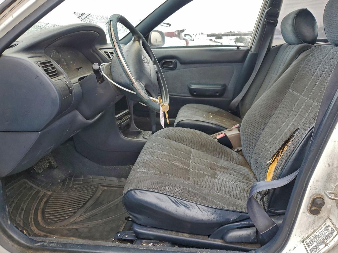 1993 Toyota Corolla Белый vin: 1NXAE04EXPZ045666