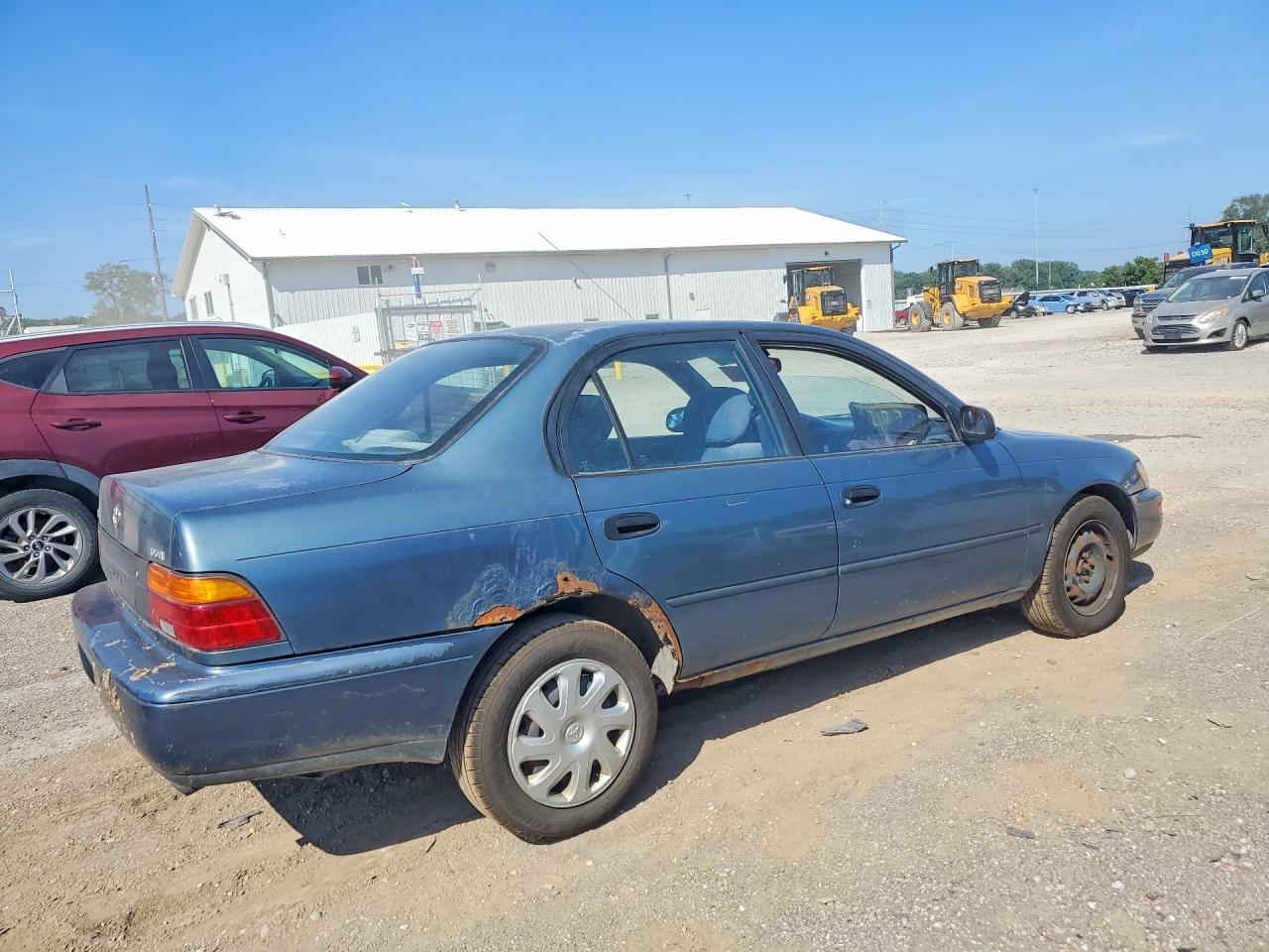 1994 Toyota Corolla Dx Blue vin: 1NXAE09B0RZ209895