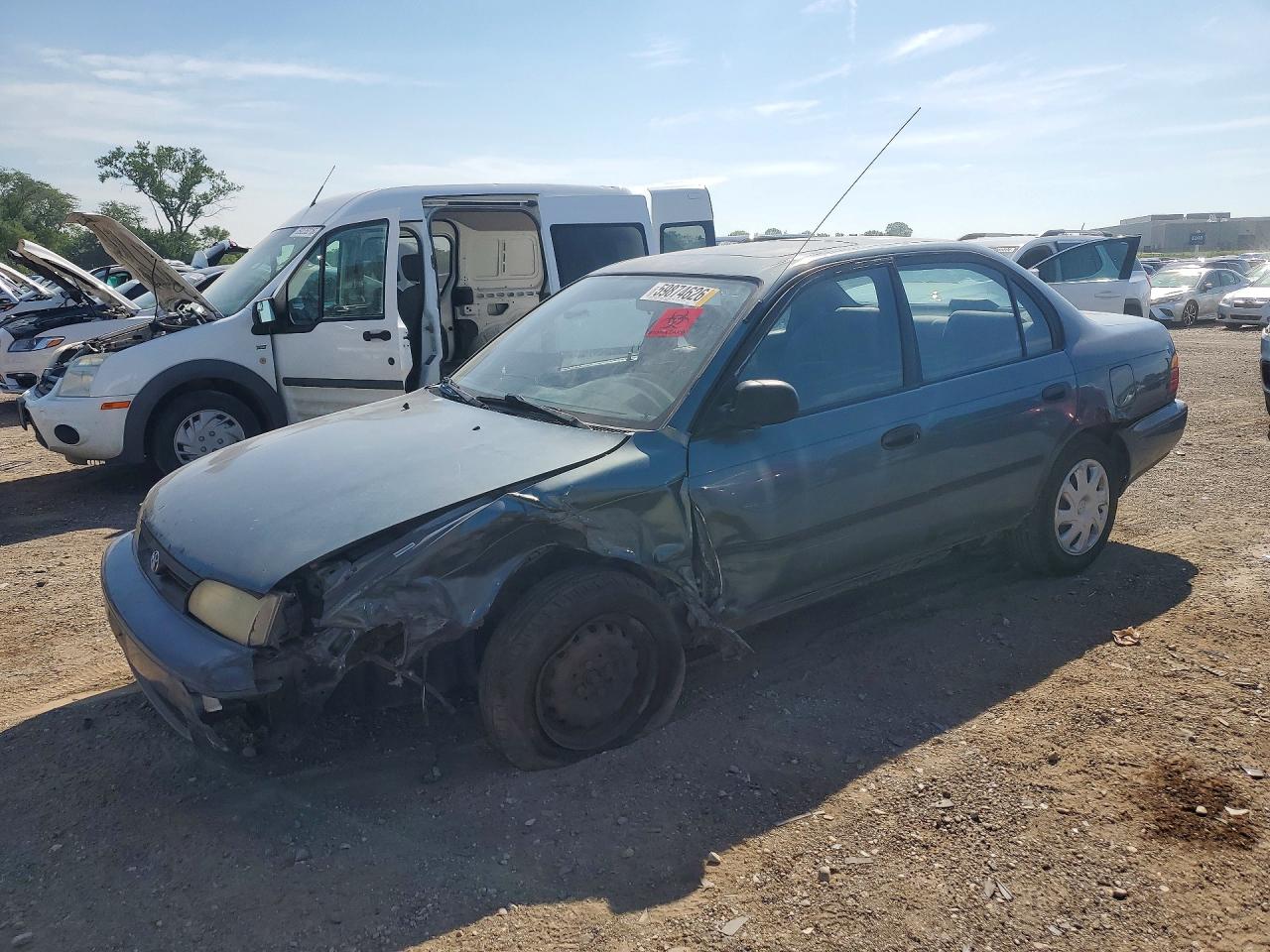 1994 Toyota Corolla Dx Blue vin: 1NXAE09B0RZ209895