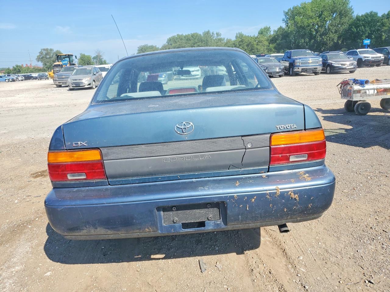 1994 Toyota Corolla Dx Blue vin: 1NXAE09B0RZ209895