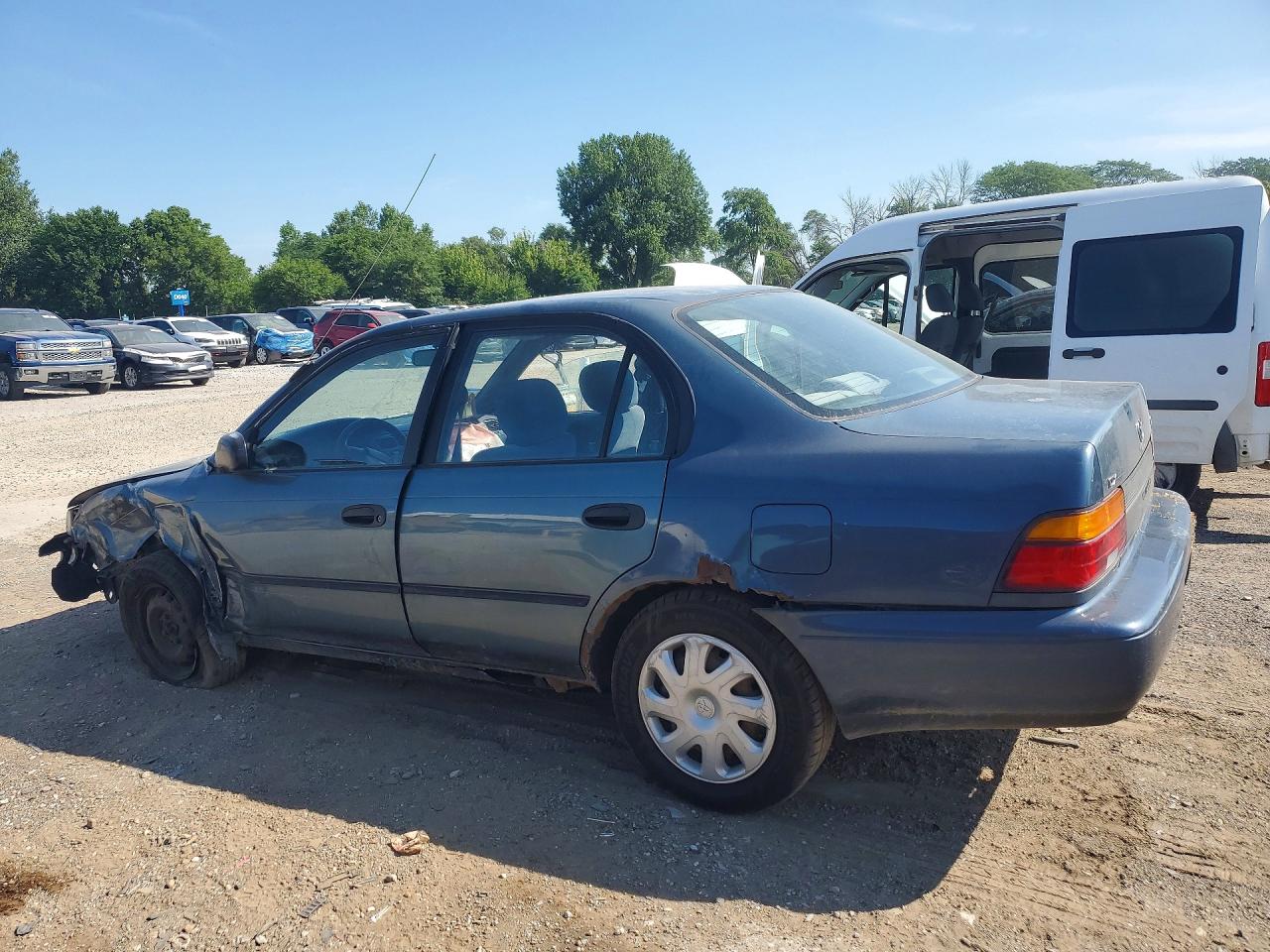 1994 Toyota Corolla Dx Blue vin: 1NXAE09B0RZ209895