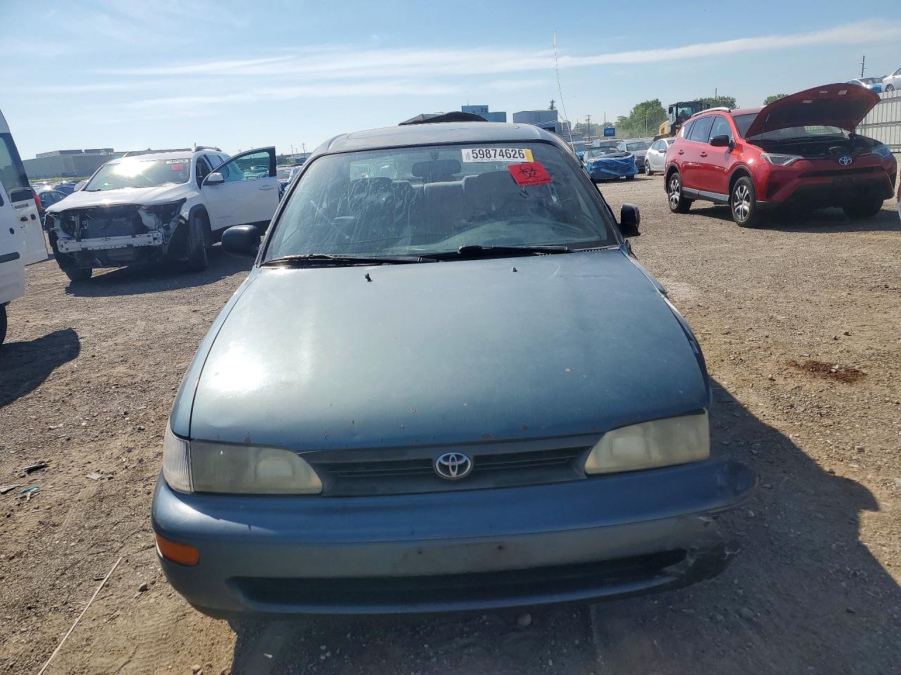 1994 Toyota Corolla Dx Blue vin: 1NXAE09B0RZ209895