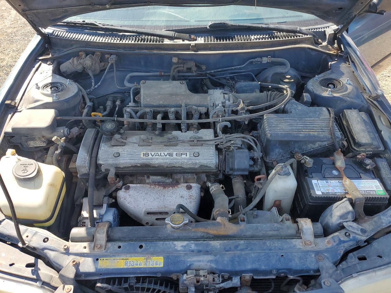 1994 Toyota Corolla Dx Blue vin: 1NXAE09B0RZ209895