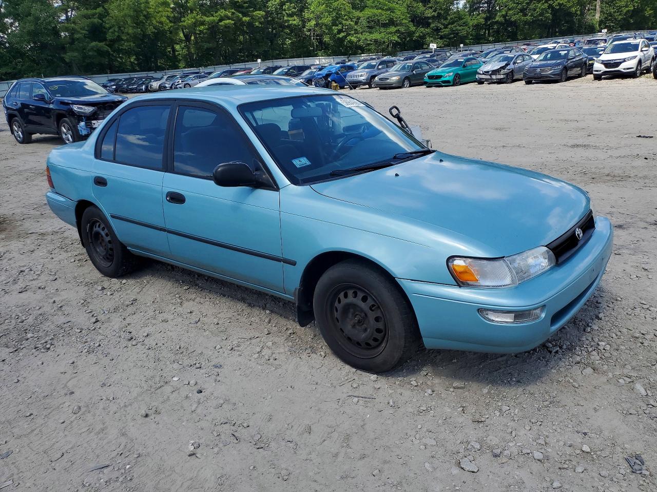 1994 Toyota Corolla Dx Blue vin: 1NXAE09B1RZ183033