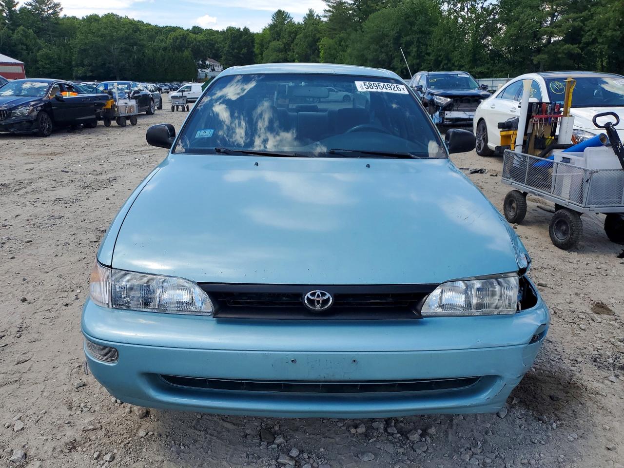 1994 Toyota Corolla Dx Blue vin: 1NXAE09B1RZ183033